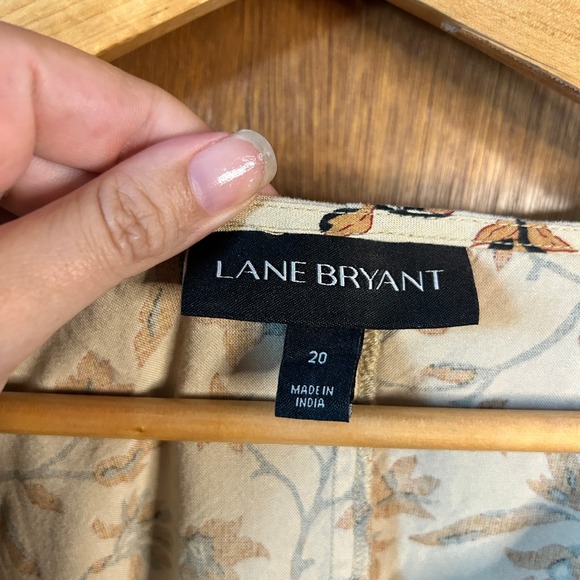 Lane Bryant‎ Floral Print Long Sleeve Blouse Womens Size 20 - Picture 4 of 6